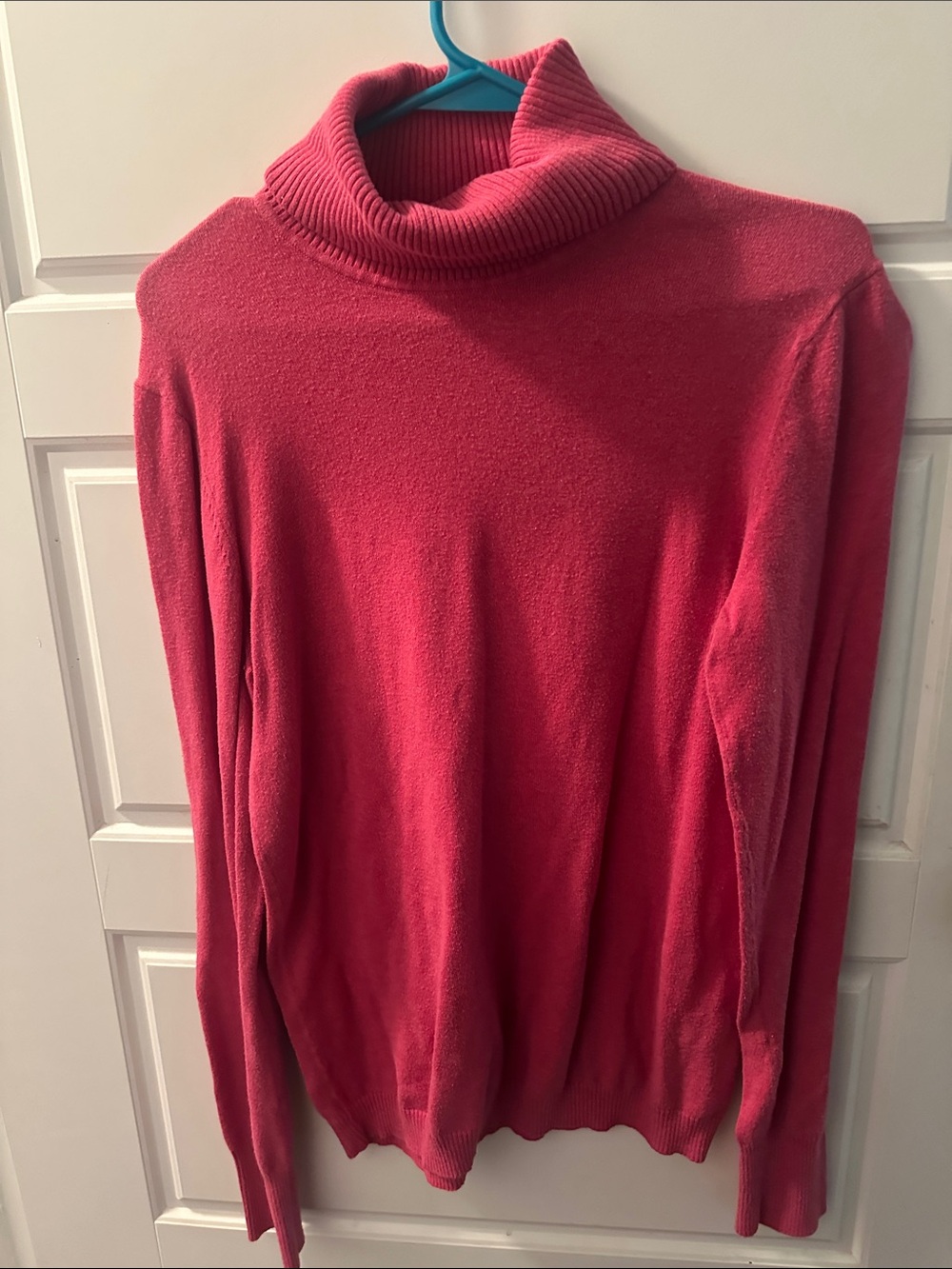 GAP Raspberry Pink Turtleneck Sweater